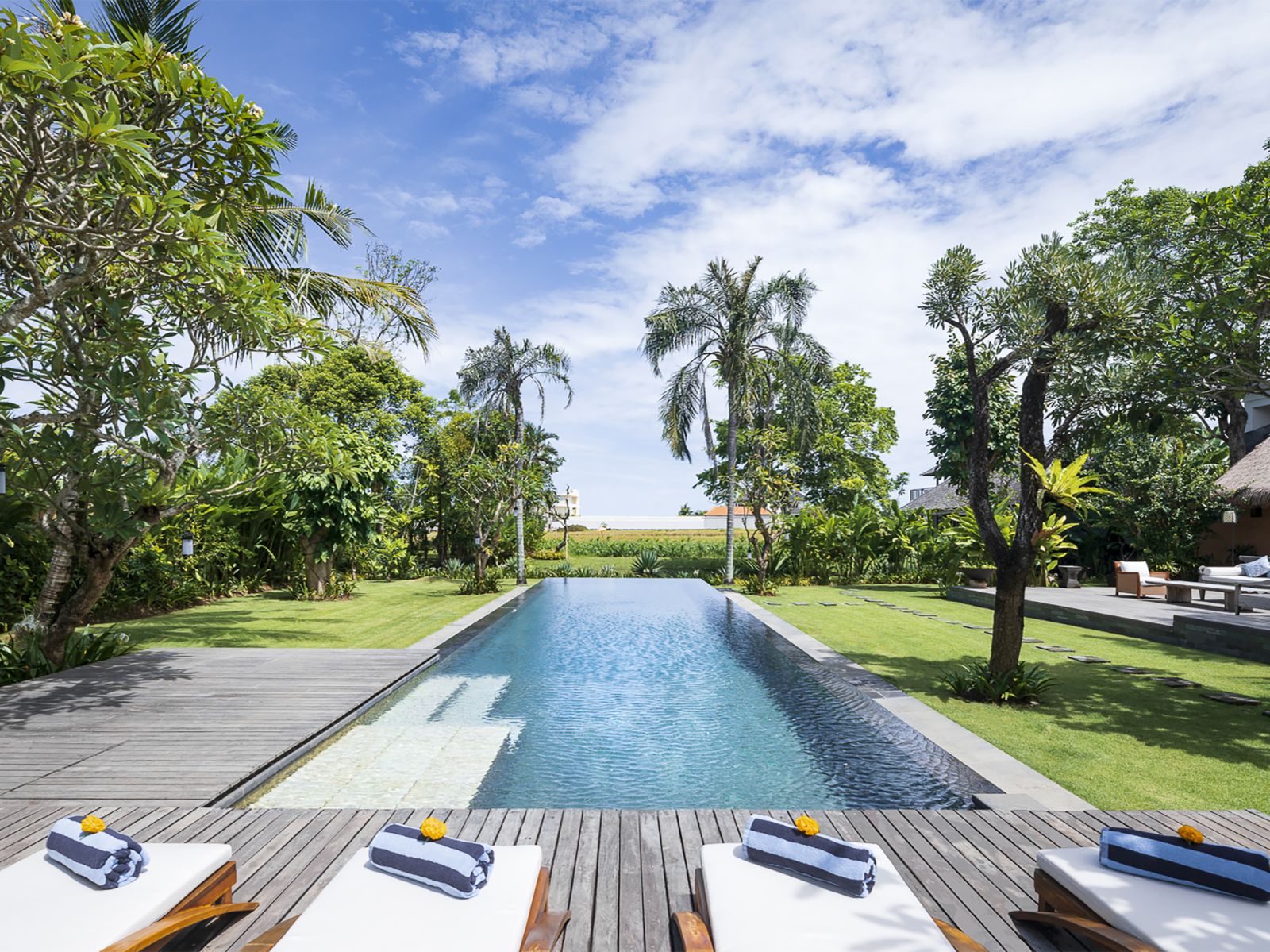 002 villa bangkuang relaxing pool view