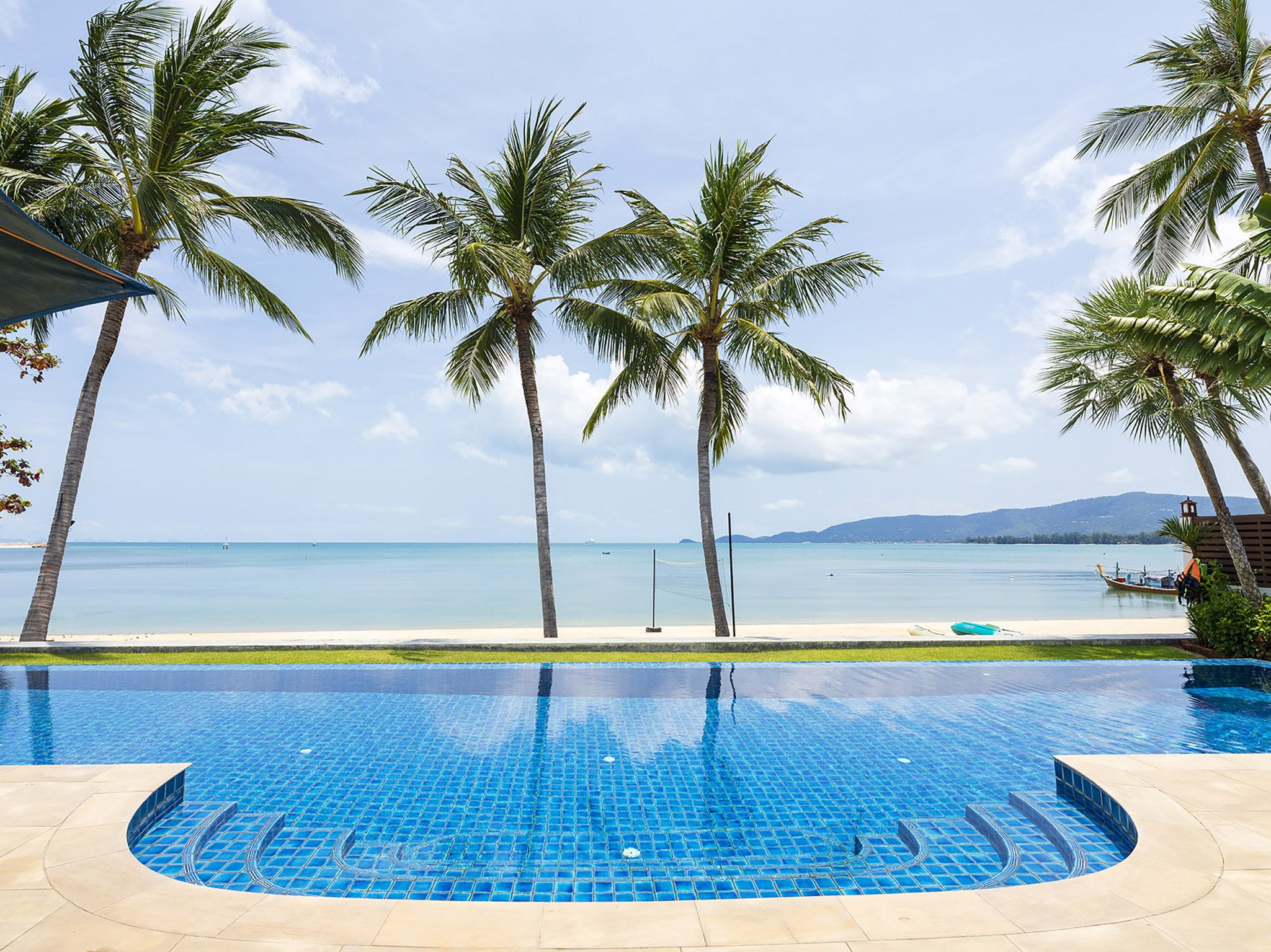 10. tawantok beach villas view from the pool 1