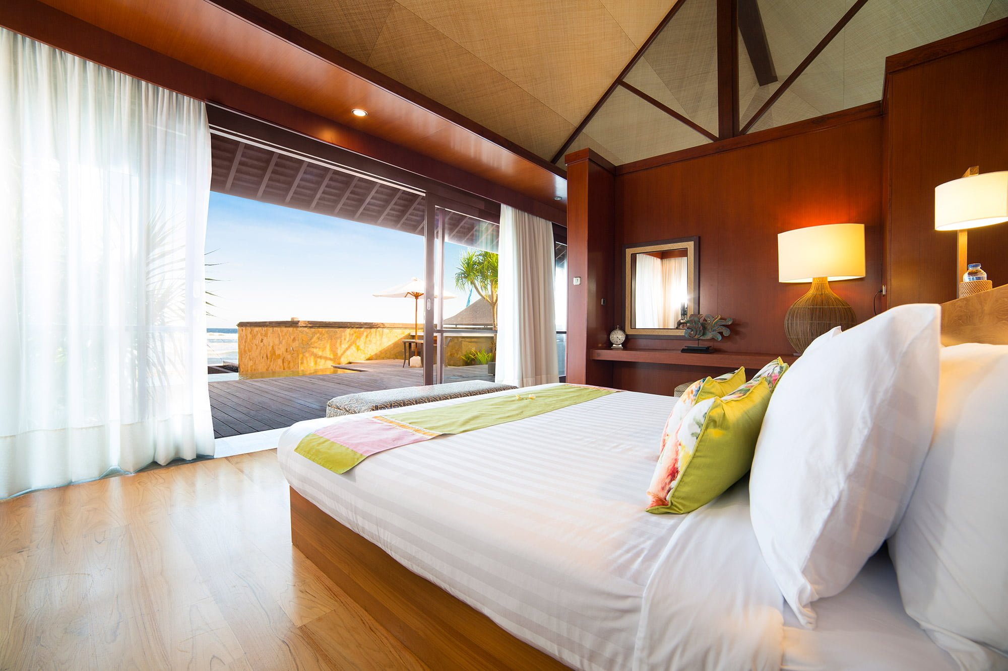 10. villa bayu gita beachfront master suite one