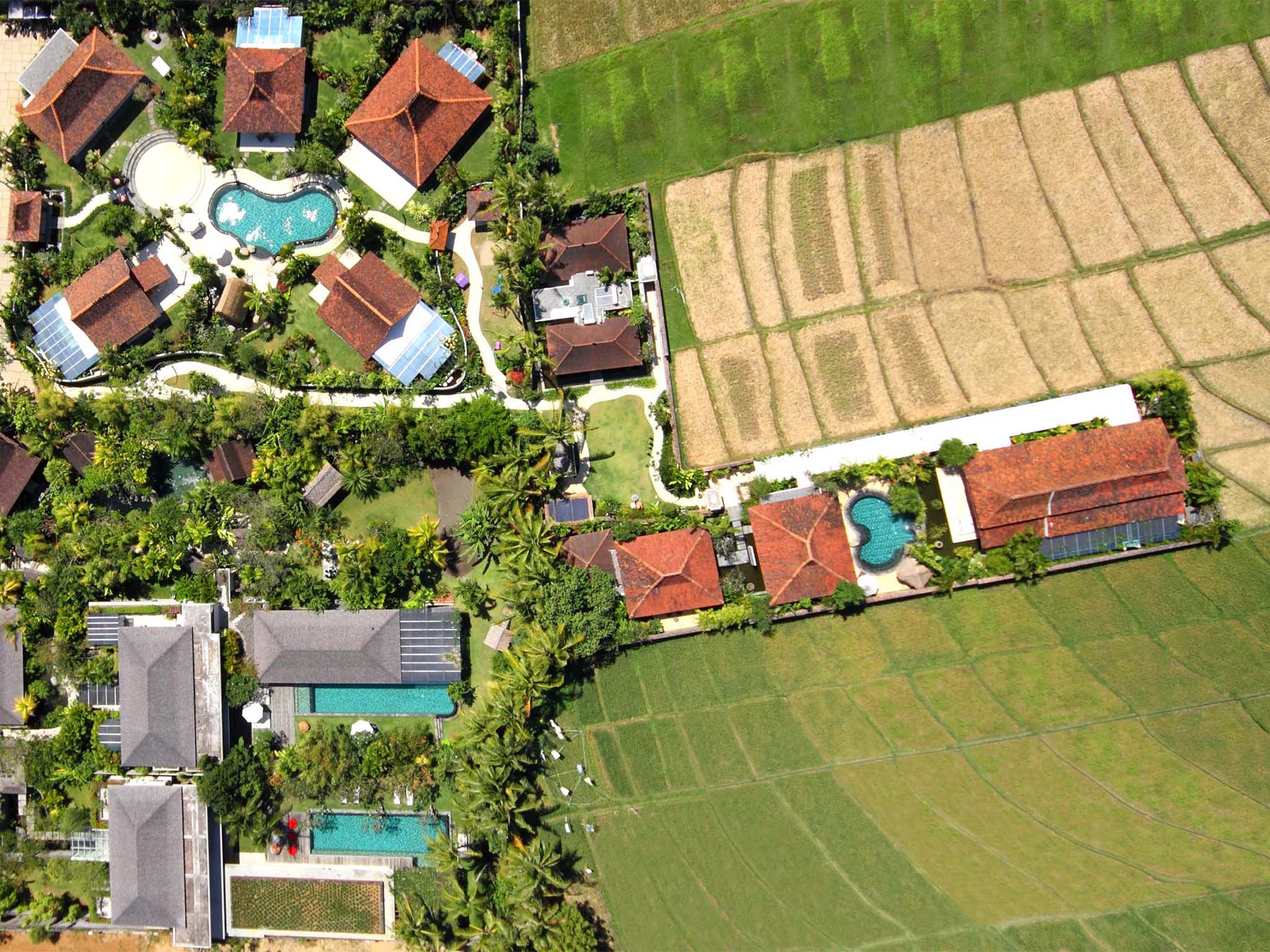 dea villas aerial photography