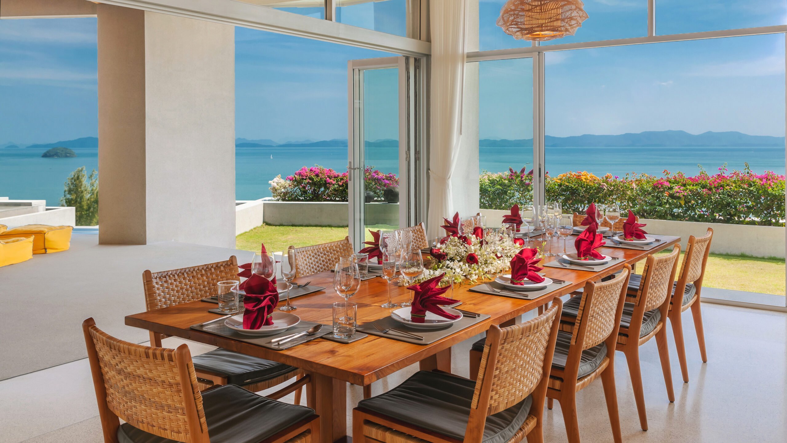 30 villa leelawadee phuket dining area