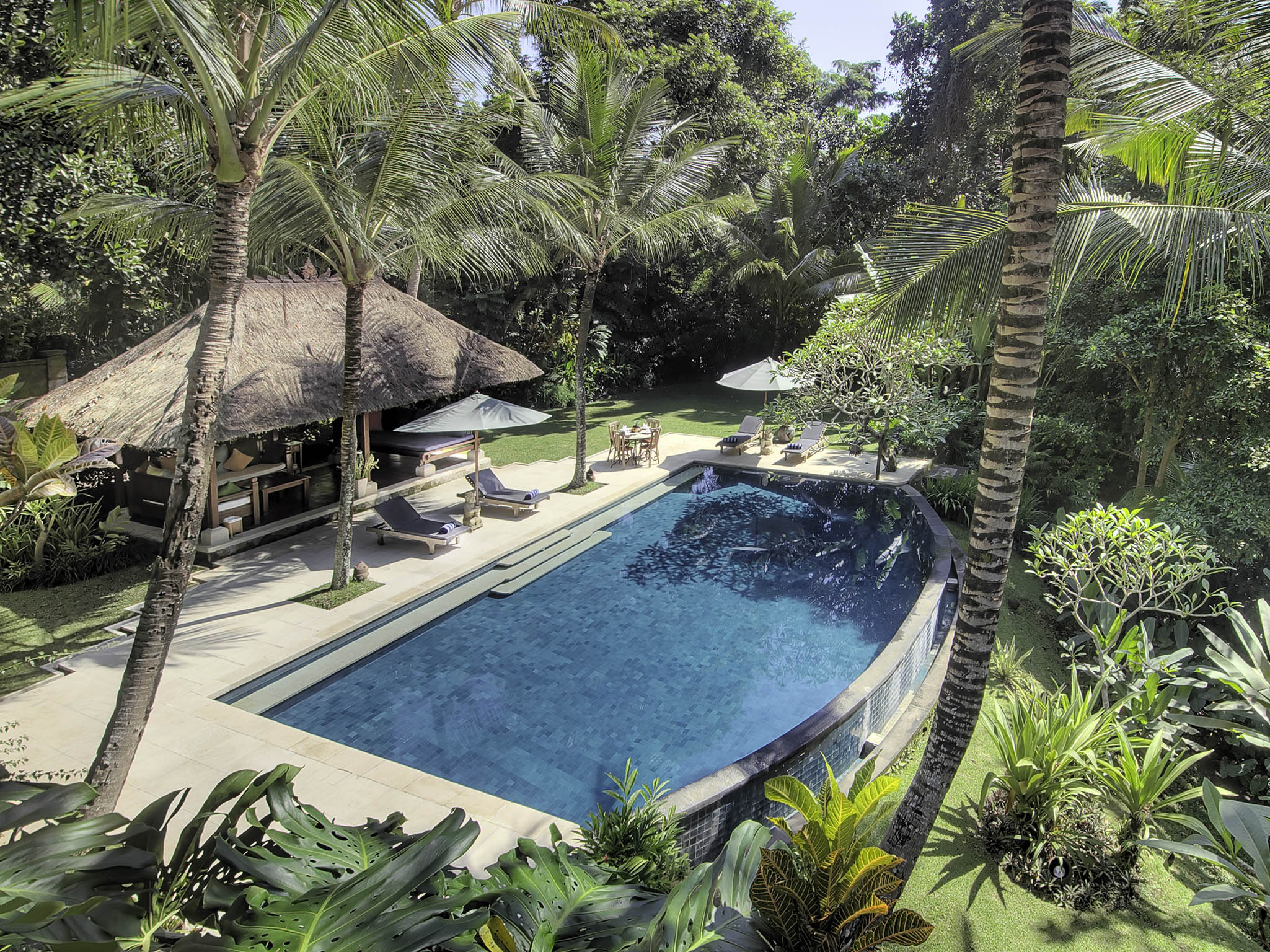 4. villa alamanda overview of pool area