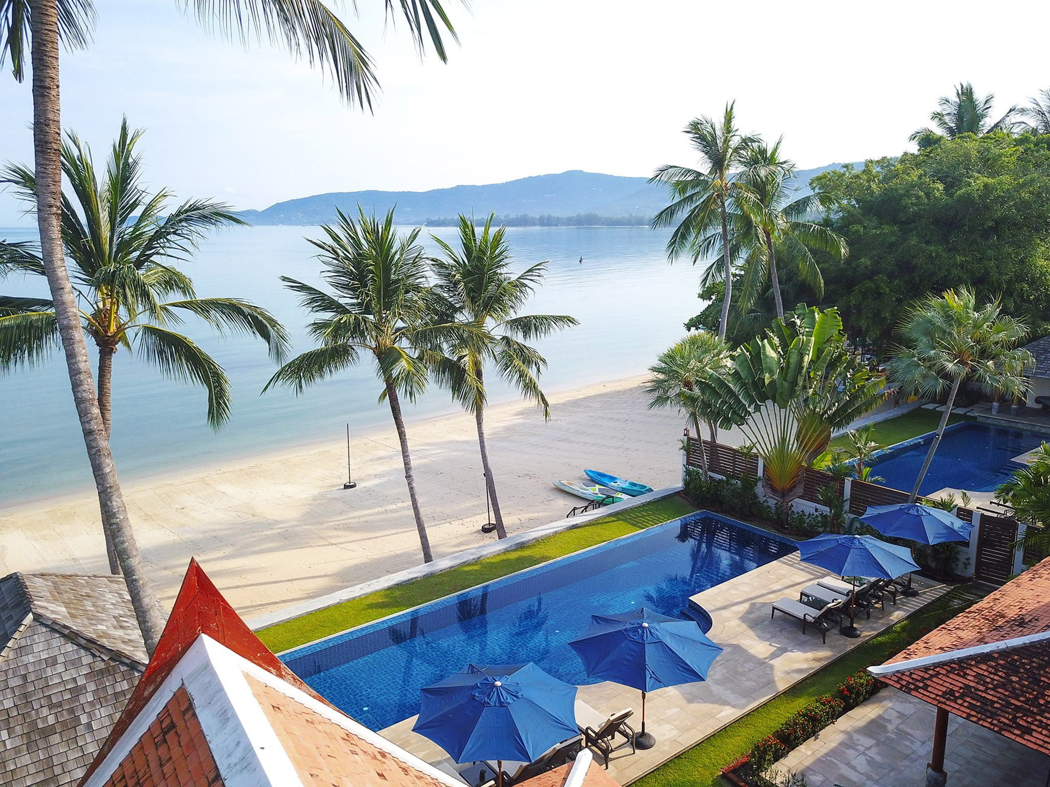 tawantok beach villas ocean view from the villa