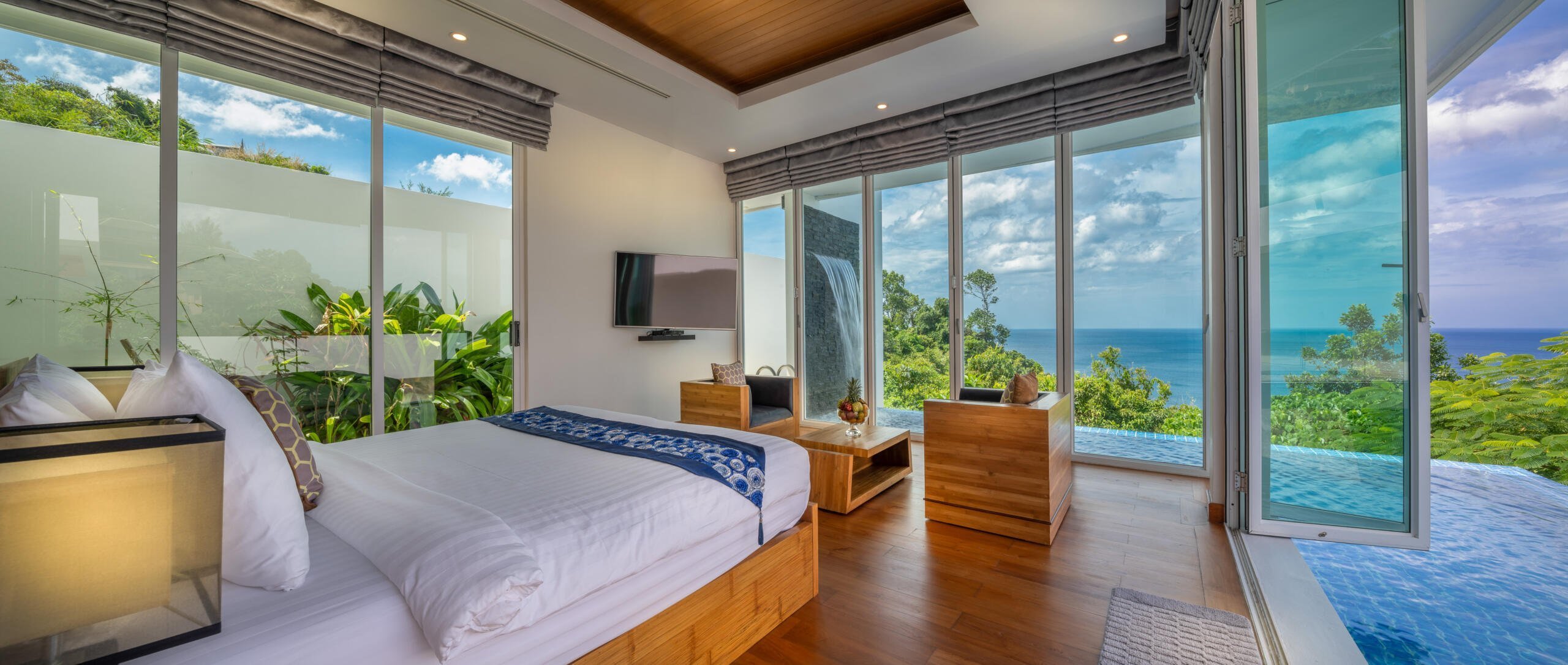 villa solaris view from first master bedroom