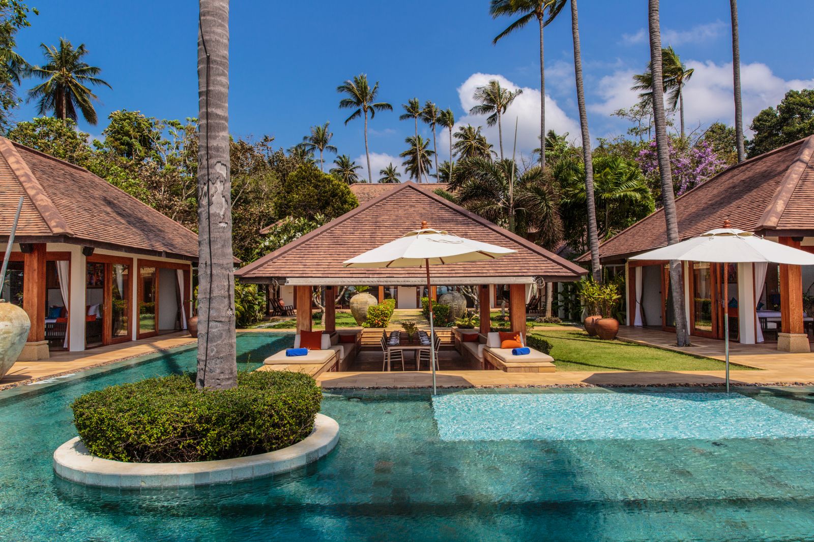 ban mekkala, 6 bedroom villa, laem sor beach, koh samui