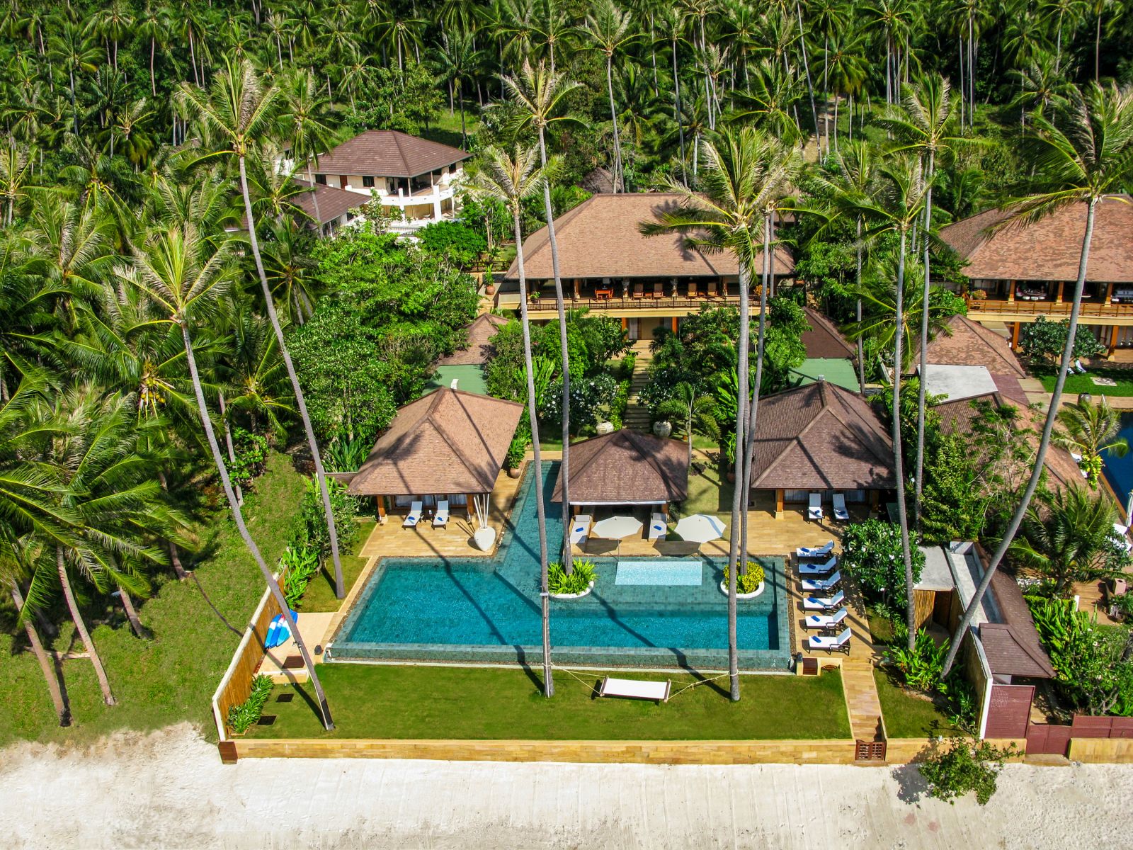 ban mekkala, 6 bedroom villa, laem sor beach, koh samui