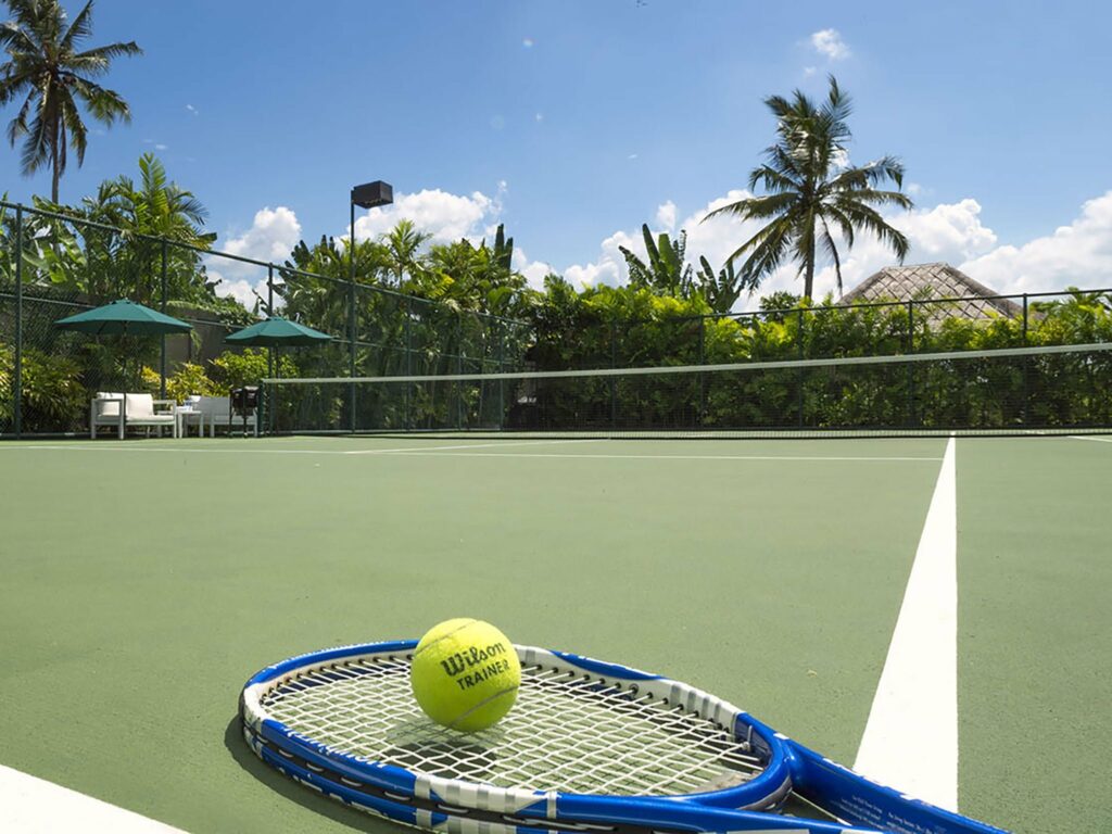 kaba kaba estate tennis court